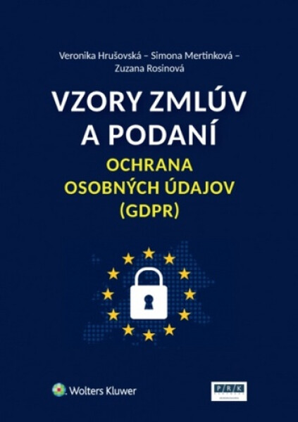 Vzory zmlúv a podaní Ochrana osobných údajov (GDPR) - Veronika Hrušovská