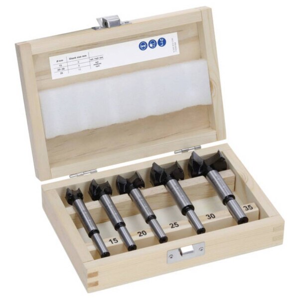 Bosch Accessories 2608901844, 2608901844 sada vrtáků pro osazení závěsů, 15 mm, 20 mm, 25 mm, 30 mm, 35 mm