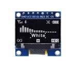 SPI OLED 1,3" displej 128 x 64 - Bílý