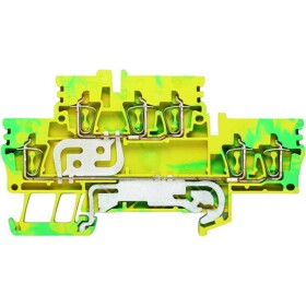 Weidmüller 1924470000 dvojitá svorka pružinová svorka zelenožlutá 50 ks