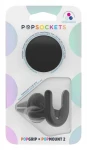 PopSockets Car Vent 2 + PopGrip černá / Držák telefonu do auta / uchycení do ventilace (805925)