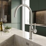REA - Kuchyňská baterie Rivo Brush Nickel REA-B9340