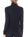 Dámské merino tričko s dlouhým rukávem ICEBREAKER Wmns 175 Everyday LS Half Zip, Black velikost: XS