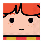 Harry Potter ubrousky 16 ks 33 cm x 33 cm Amscan Harry Potter ubrousky 16 ks 33 cm x 33 cm Amscan