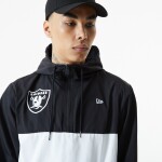 New Era Pánská bunda Las Vegas Raiders NFL 2021 Color Block Windbreaker Velikost: S