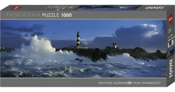HEYE Panoramatické puzzle Maják Le Créac'h, Bretaň, Francie