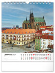 Nástěnný kalendář 2027 Notique Česká republika, 30 x 34 cm