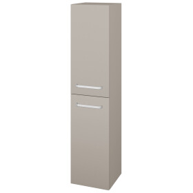 Dřevojas - Vysoká skříň s košem na prádlo DOS SVD2K 35 - N07 Stone / Úchytka T01 / N07 Stone / Levé 210953A