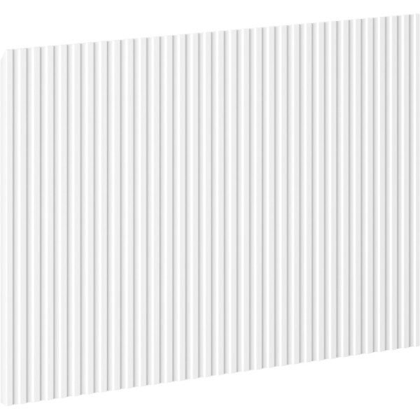 MEXEN - Rivel čelo pro koupelnovou skříňku reliéf 40 x 43,5, bílá mat 91A20-0400-470-1-01