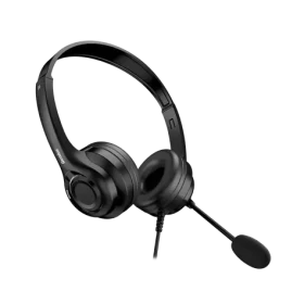 Genius HS-235U AI černá / Sluchátka / Mikrofon / USB-A/C / Copilot AI (31710036401)