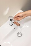 GROHE - Dice Umyvadlová baterie s výpustí Push-Open, studený start, chrom 1018610000