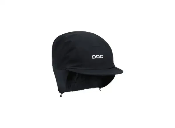 POC Fleece Cap zimní čepice s klapkami Uranium Black vel. Uni