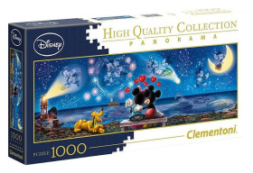 Panoramatické puzzle Mickey & Minnie 1000 dílků