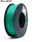 XtendLan TPU filament průhledně-zelená / struna pro 3D tiskárnu / TPU / 1.75mm / 1kg (3DF-TPU1.75-GR 1kg)