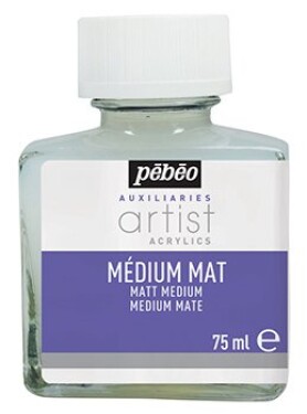 Pébéo matné médium pro akrylové barvy 75 ml