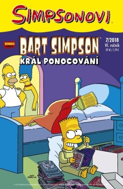 Simpsonovi Bart Simpson 7/2018 Král ponocování