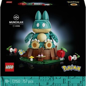 72150 LEGO® Pokémon Inokulace sestrojení, stavění a vypnutí videa; pohyblivý model; dárek pro dospělé hráče