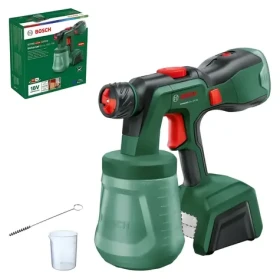 Bosch UniversalSpray 18V-300 Solo zelená / Aku stříkací pistole / 18V / nádoba 1200 ml / bez baterie a nabíječky (0603208100)