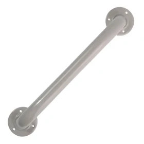 MSV SAFE šedo-hnědé / Madlo do koupelny / ocel / 40 cm / nosnost 50 kg