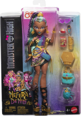 Panenka Monster High monsterka Nefera s mazlíčkem - Mattel Monster High