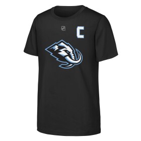 Outerstuff Dětské tričko Clayton Keller #9 Utah Mammoth NHL Flat Captains Name & Number Short Sleeve Cotton Velikost: Dětské L (158 – 164)