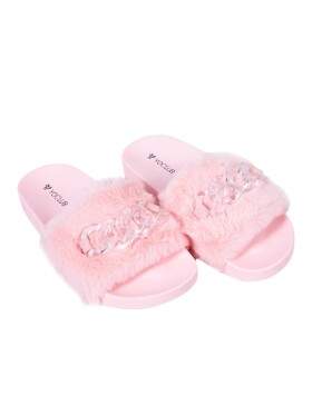 Yoclub Dámské sandály Slide OKL-0068K-0600 Pink 37