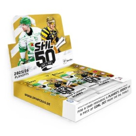 2025-2026 Svenska hockeyligan SHL Playoffs Hobby Box - hokejové karty