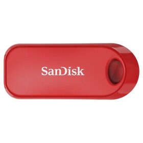 SanDisk Cruzer Snap 32 GB červená / Flash Disk / USB 2.0 (SDCZ62-032G-G35R)