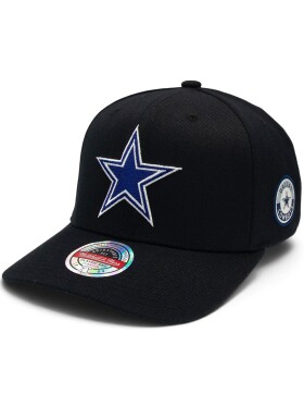 Mitchell & Ness Pánská kšiltovka Dallas Cowboys NFL Black Out Sidepatch Classic Red Stretch-Snap