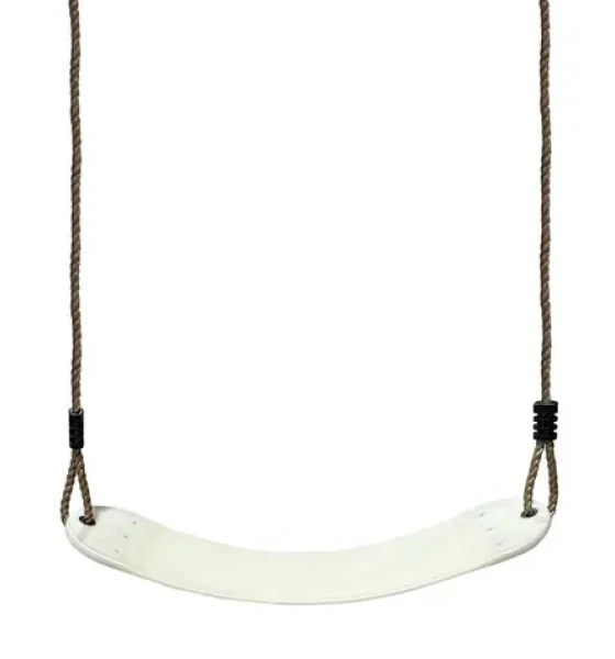 2Kids Toys Plastová houpačka ohebná bílá