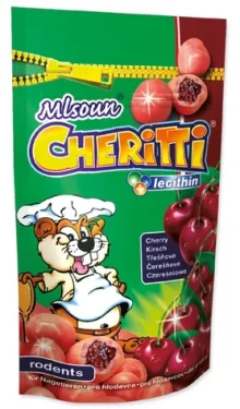 MLSOUN Dafiko Cheritti s třešněmi 50g / Pamlsek pro hlodavce / S lecitinem (665-99669)