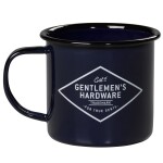 GENTLEMEN'S HARDWARE Smaltovaný cestovní hrnek Adventure Blue, modrá barva, smalt