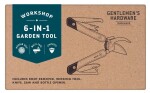 GENTLEMEN'S HARDWARE Multifunkční zahradnické nůžky 6 v 1, přírodní barva, kov