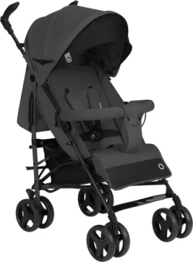 LIONELO Kočárek golfový IRMA Grey Stone / Nosnost do 15 kg / 6-36 měsíců (LO-IRMA GREY STONE)