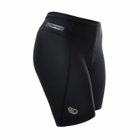 Dámské cyklistické kalhoty krátké vložkou Sensor Cyklo Entry true black
