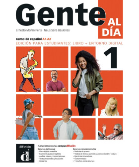 Gente al día 1 (A1-A2) – Edición híbrida Libro + entorno digital