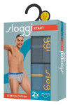 SLOGGI MEN START MIDI 2PACK SLIPY V011 SMĚS BAREV XL