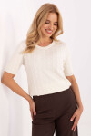 Svetr s krátkým rukávem model 216766 Factory Price M/L