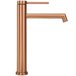 REA - Umyvadlová baterie FOSS Brush Copper vysoká REA-B2086