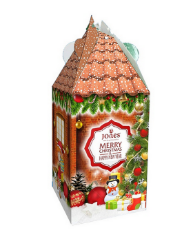 Jones Vánoční Domeček černý čaj porcovaný (Christmas Pack)