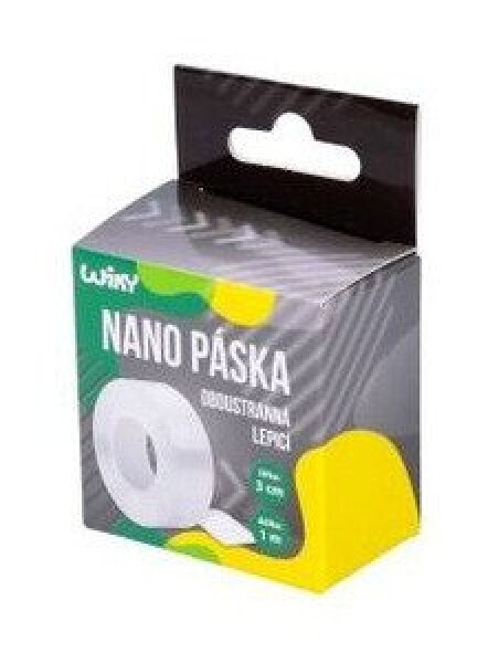 Oboustranná lepící Nano páska 1m x 3cm