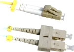 Lanview optický patch kabel LC-SC modrá / Optický patch kabel / Multimode / 10 m (LVO231480)