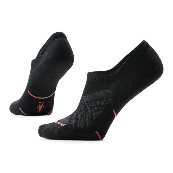 Dámské merino běžecké ponožky SMARTWOOL Women's Run Zero Cushion No Show Socks, Black velikost: 34-37 (S)