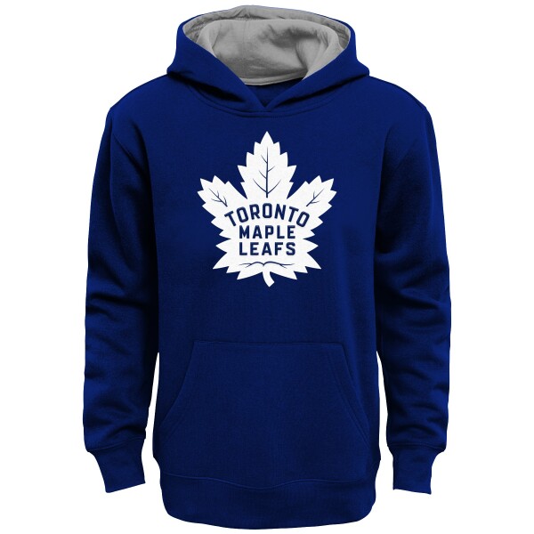 Outerstuff Dětská mikina Toronto Maple Leafs NHL Prime Po Flc Hood Home Velikost: Dětské L (13 - 14 let)