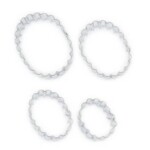 Smolík Vykrajovátko Ovály zoubkované, sada