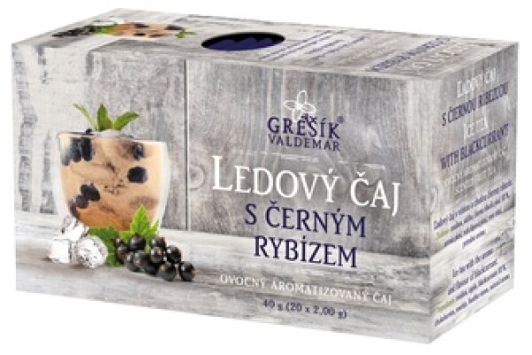 Ledový čaj s černým rybízem (Grešík)