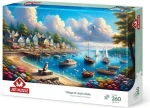 ART PUZZLE 40268 Puzzle Přístav plný plachetnic