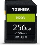 Toshiba High Speed N203 SDXC 256GB / U1 / UHS-I / Class 10 / čtení: až 100MBs (THN-N203N2560E4)