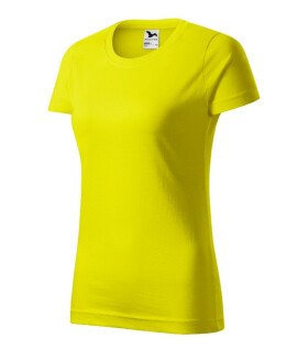 Basic tričko dámské citronová 2XL