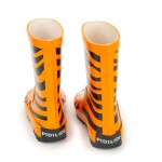 Dětské holínky gumové - potisk tygr, Pidilidi, PL0043-17, oranžová - 31